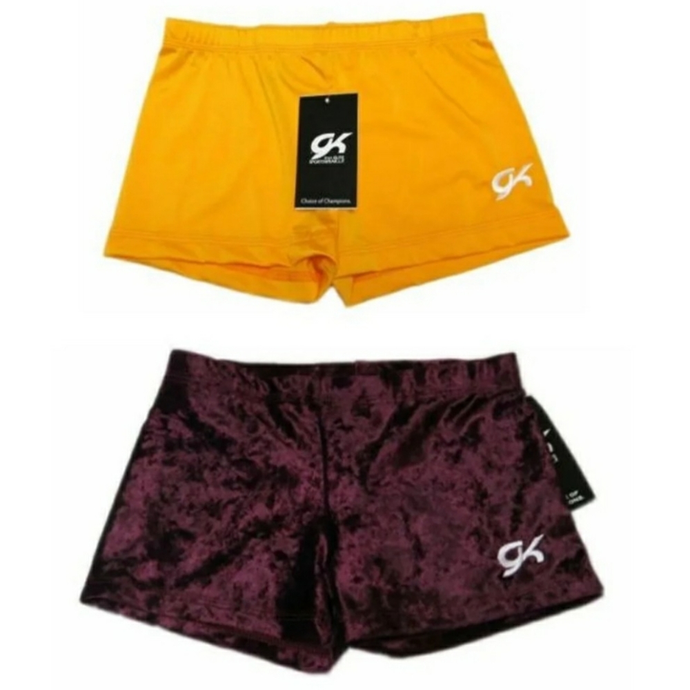 NWT Set of GK Elite Shorts Gymnastics AL